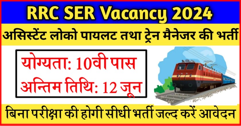 RRC SER Vacancy 2024